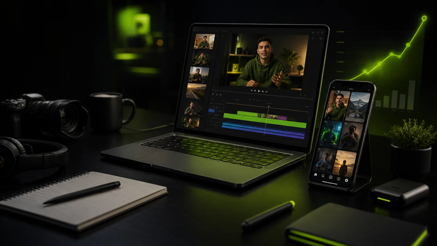 YouTube creator workflow case study cover