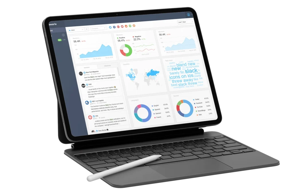 Analytics dashboard preview